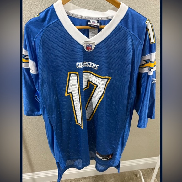 NFL Other - Reebok San Diego Chargers NFL Jersey Philip Rivers #17 On Field Large